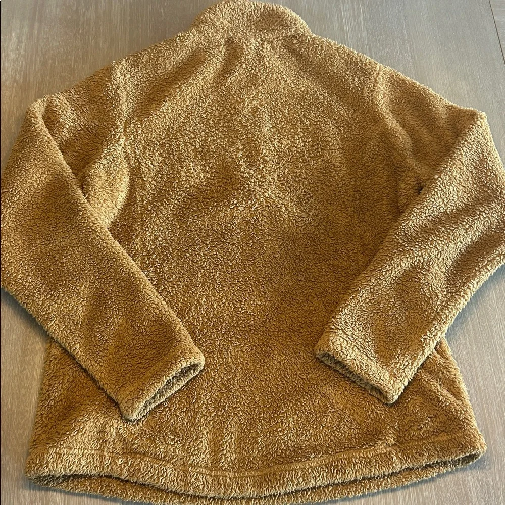Patagonia Tan / brown Fleece Half-Zip Pullover‎ - Picture 4 of 4